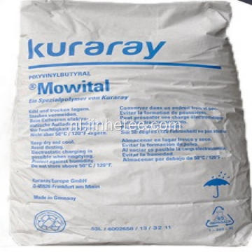 Oplosbare Kuraray Mowital PVB Resin B14S B16H B30T